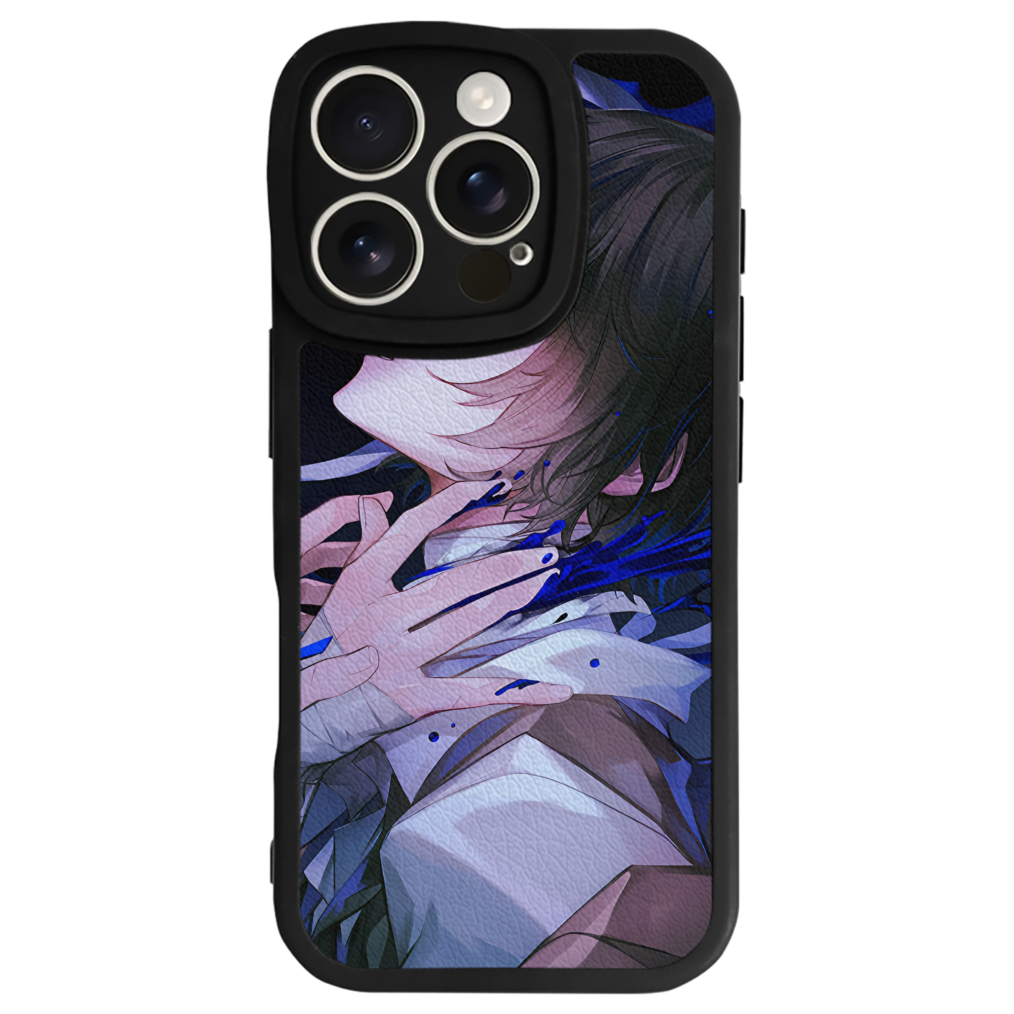 （画像用） 文豪ストレイドッグス Bungo Stray Dogs 【iPhone 16シリーズ対応】シリコンスマホケース（レザー調） 材質：シリコン